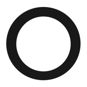 Black Outlined Circle clip art - Polyvore