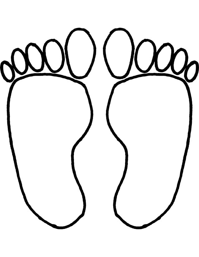 Footprint Cutout - ClipArt Best