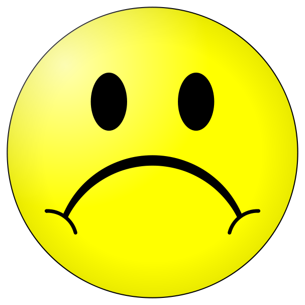 Sad smiley faces clip art - ClipartFox