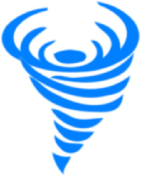 Moving tornado clipart