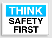 OSHA think signs freesignage.com completely free printable OSHA ...