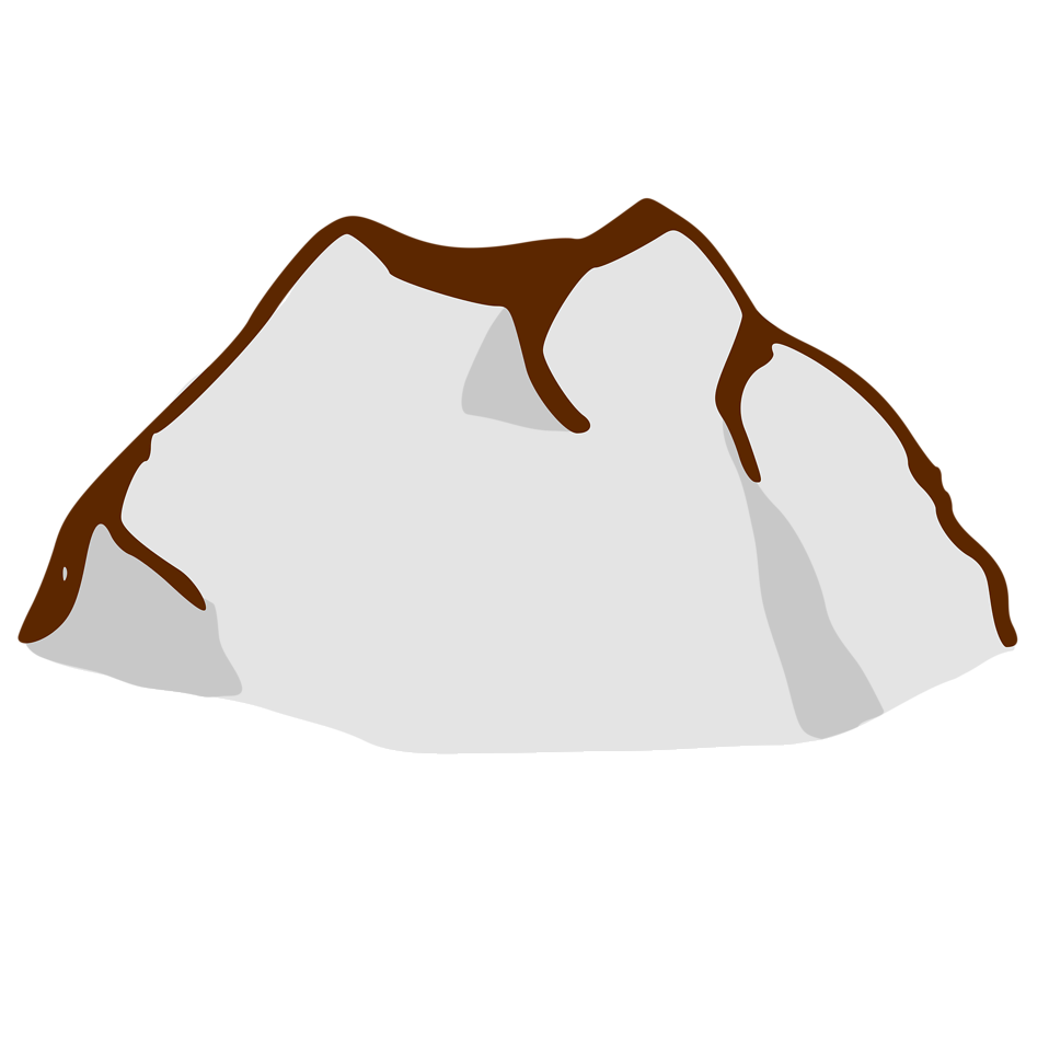 Mountain | Free Stock Photo | Illustration of a small cartoon ...