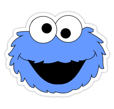 Baby cookie monster clip art