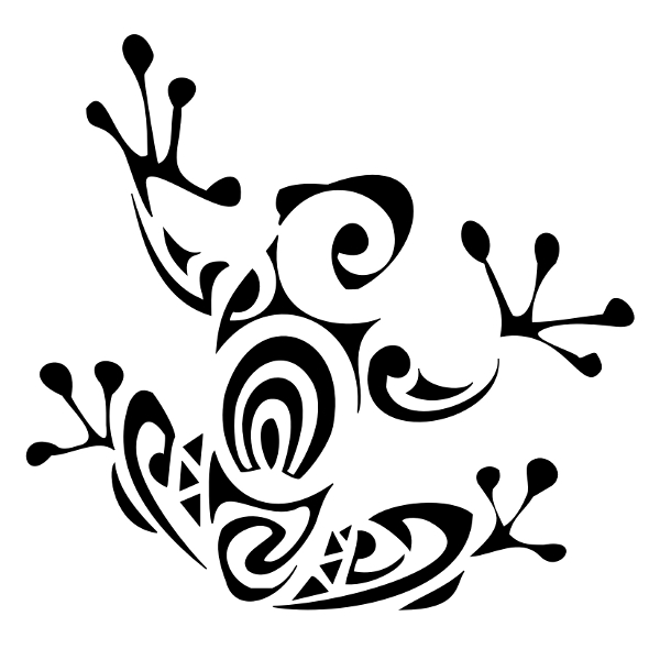 1000+ images about Tattoos | Hawaiian tribal, Frog ...