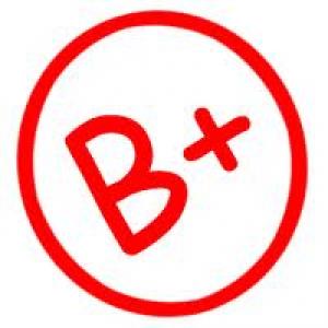 B plus clipart