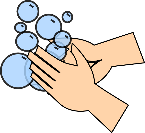 wash hands