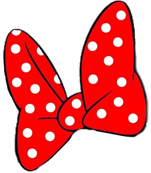 Minnie Mouse Bow Template