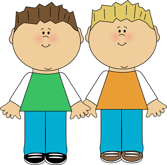 Brothers Clip Art Image