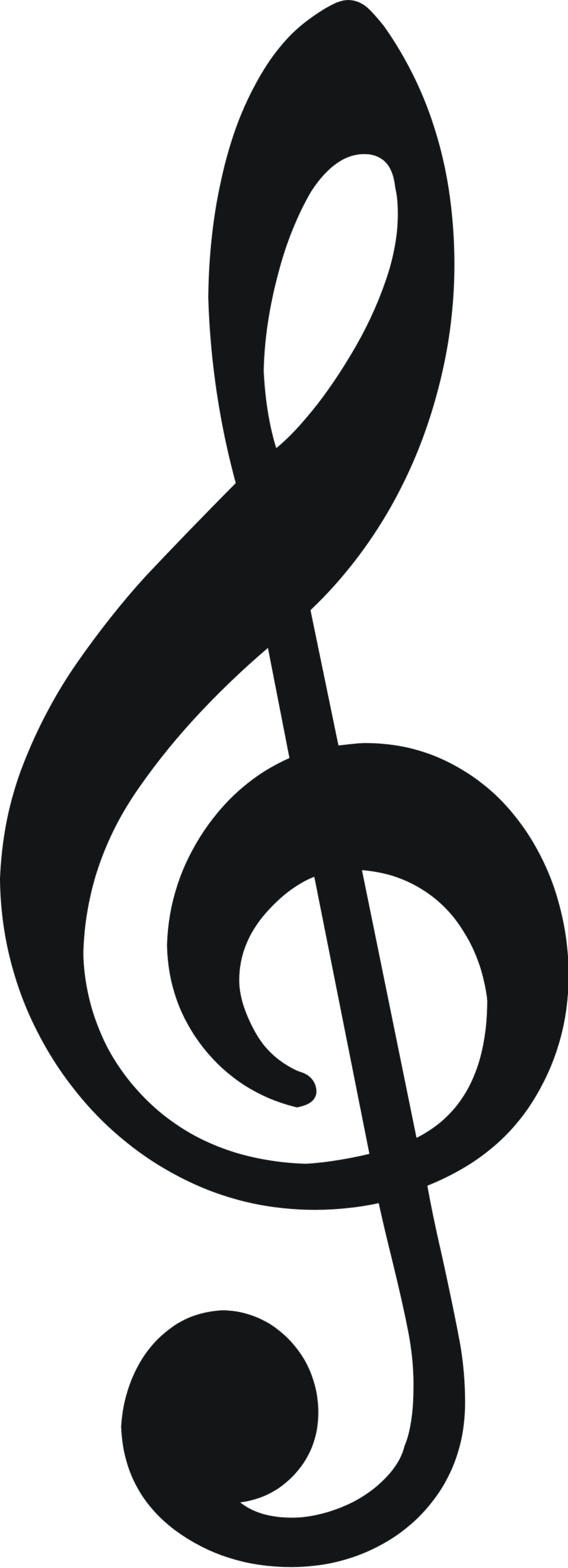 Treble Clef | Free Stock Photo | Illustration of a treble clef ...