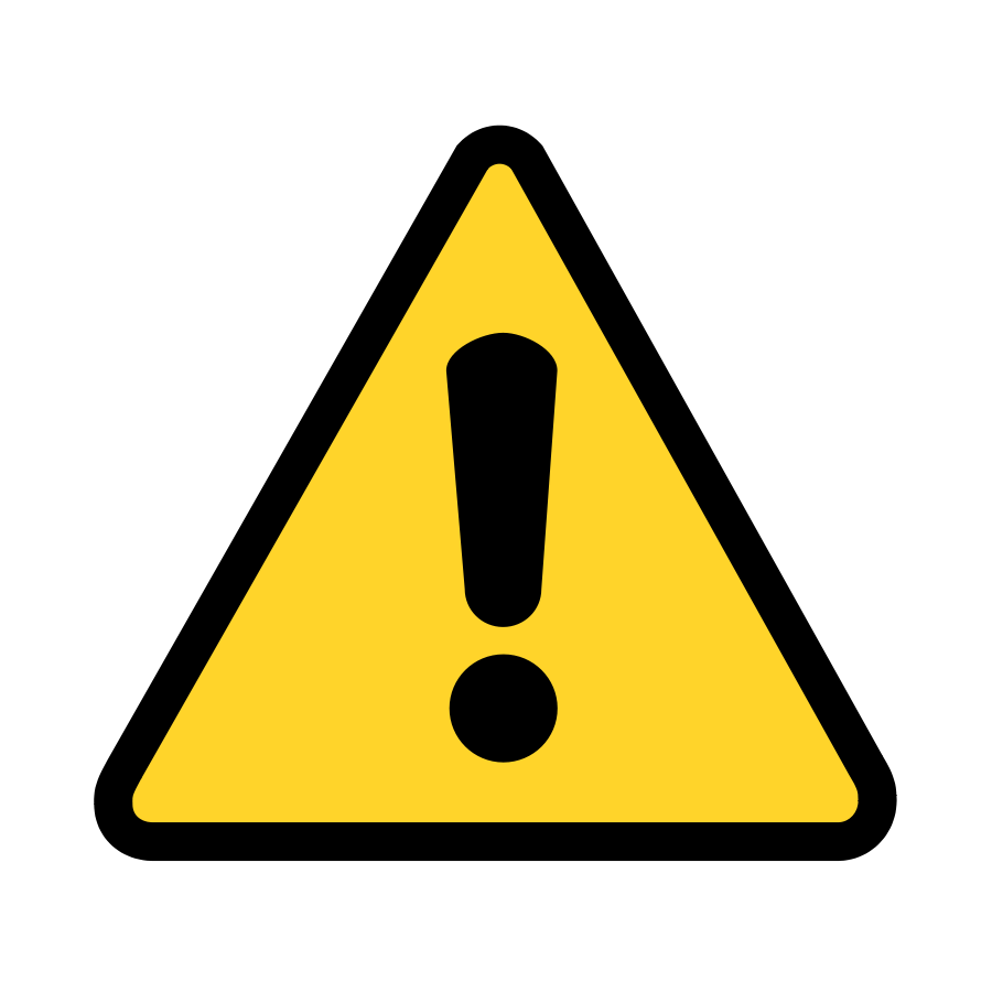 Warning Sign Clipart