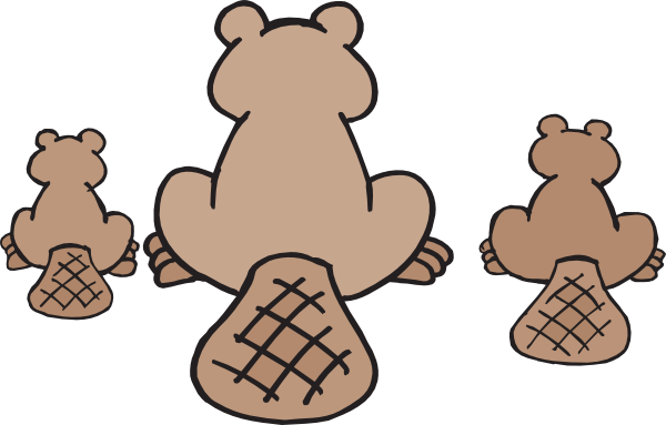 Clip Art Beaver Face Clipart