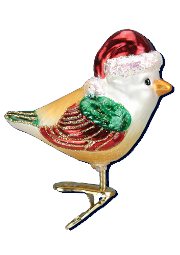 Merck Familys Old World Christmas Ornaments Birds with Clips Page 1
