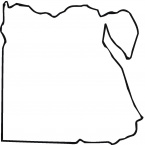 Egypt-map-outline-coloring- ...
