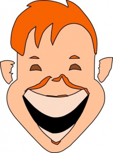 Extreme Laugh clip art Vector | Free Download