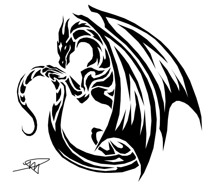 Mollys Dragon In Clouds Tattoo Dog Image By Archiemcphee on ...