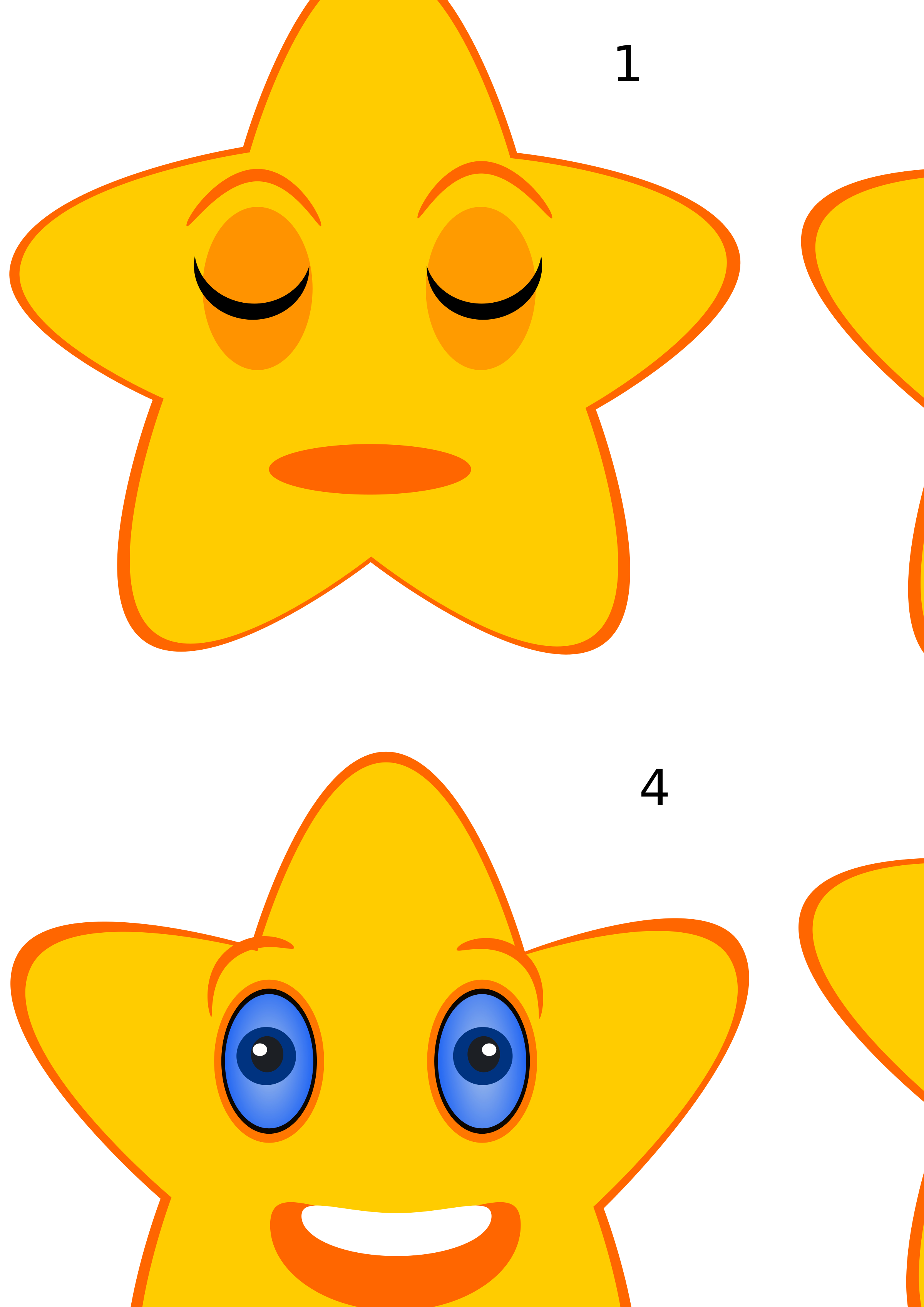 Clipart - Animated Sleeping Star