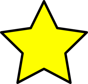 Clipart star shape