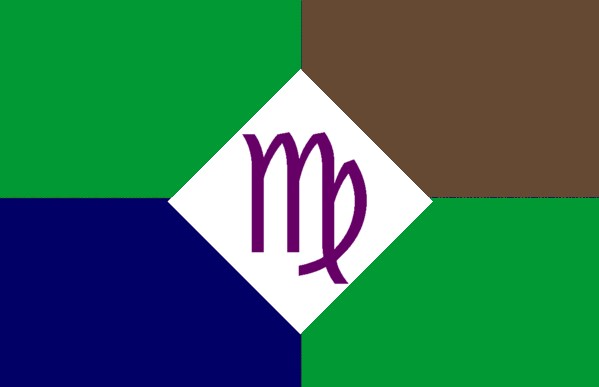 The Voice of Vexillology, Flags & Heraldry: Flag of Virgo the Virgin