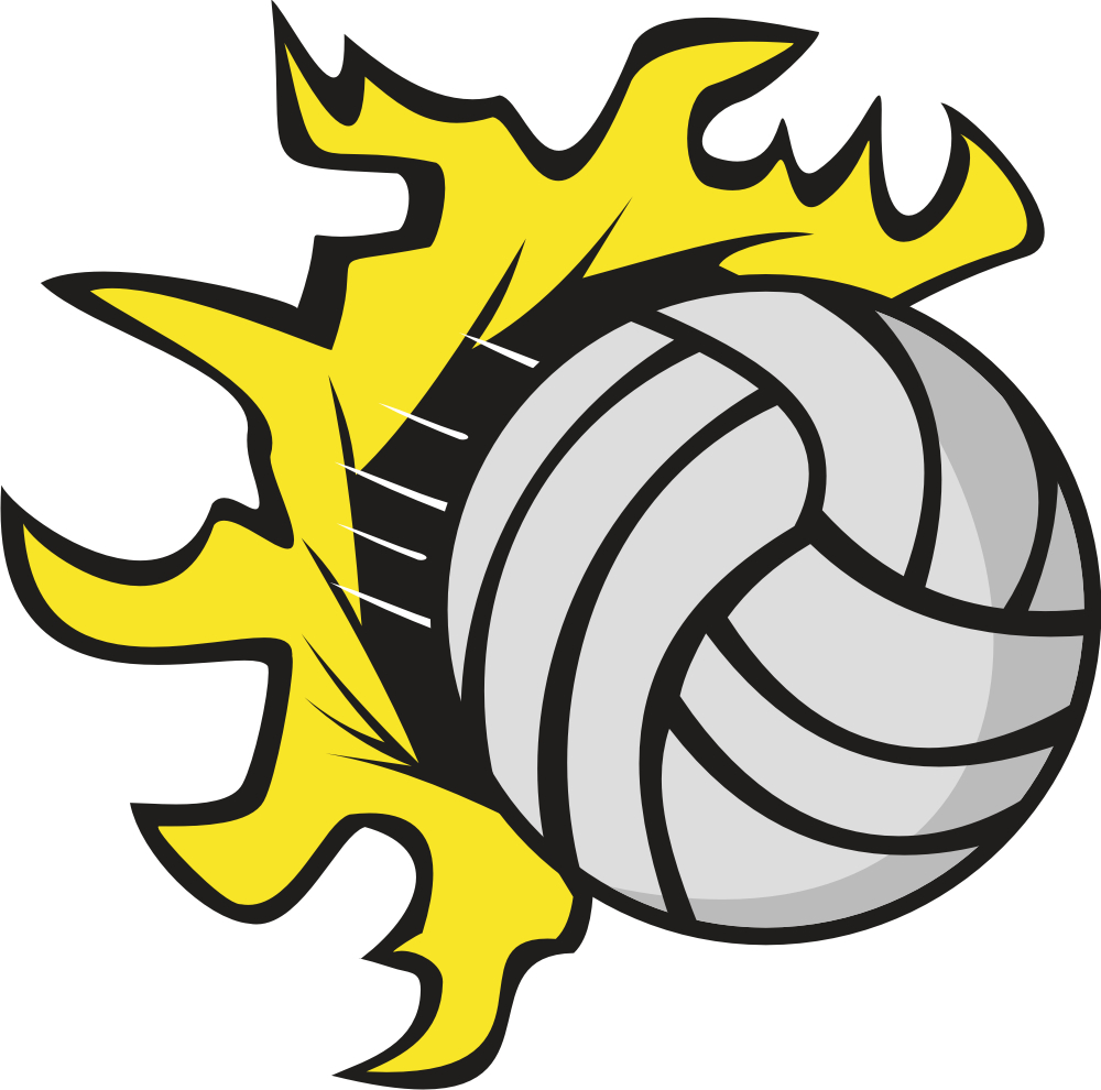 Flaming Volleyball Clipart - Free Clipart Images