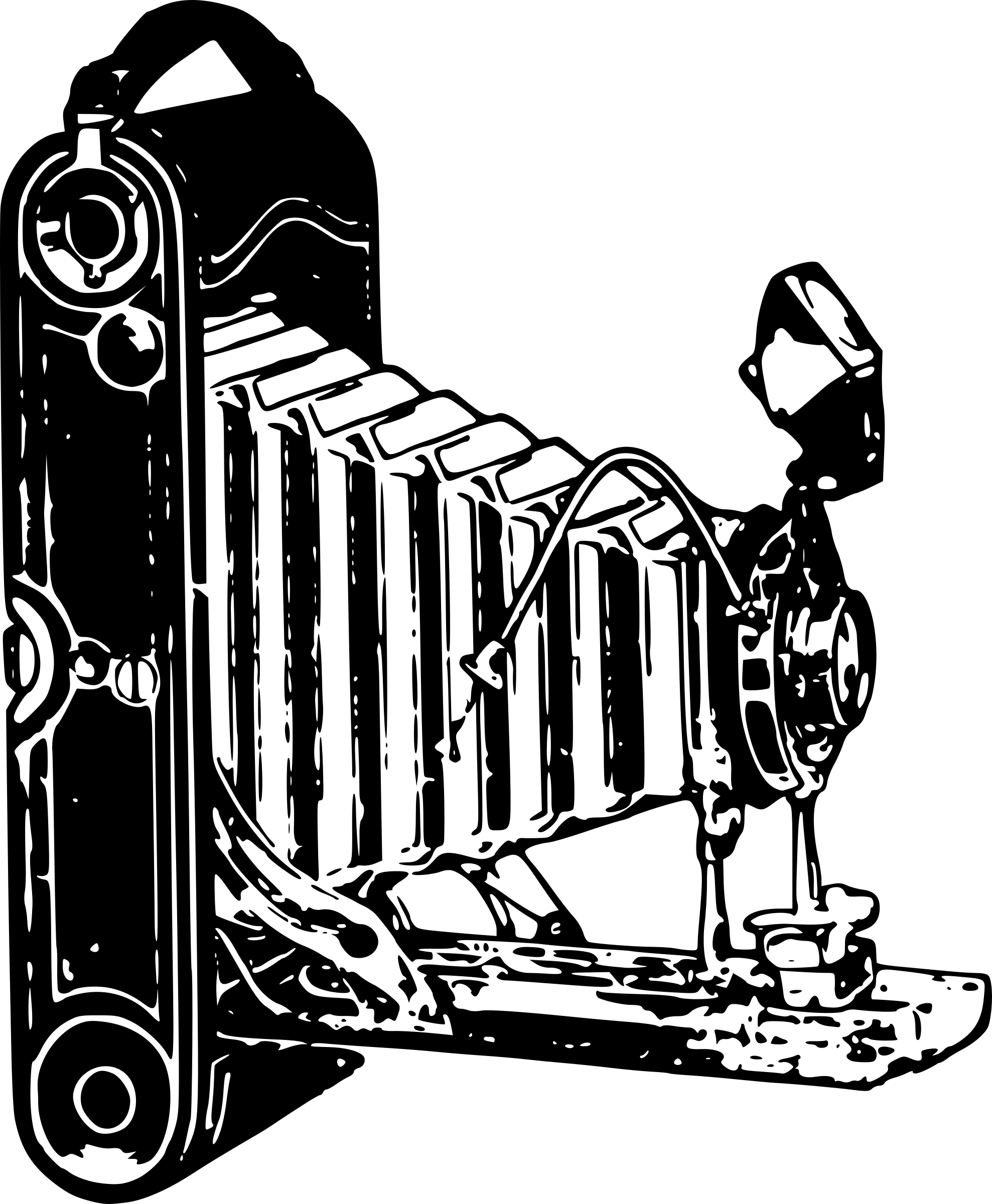 Clipart - Old Style Camera