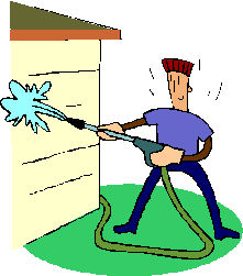 Pressure Washing Gun Clipart