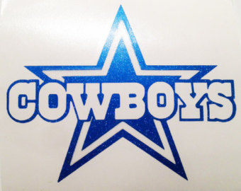 Dallas cowboys decal | Etsy