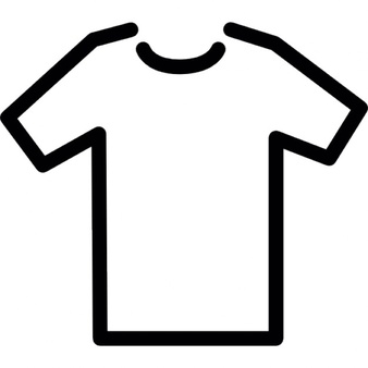 Outlined T Shirts - ClipArt Best