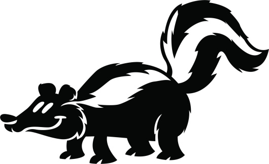 Skunk Clip Art, Vector Images & Illustrations