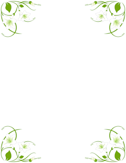 Free Spring Borders: Clip Art, Page Borders, and Vector Graphics