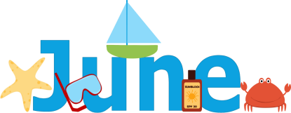 June Clipart