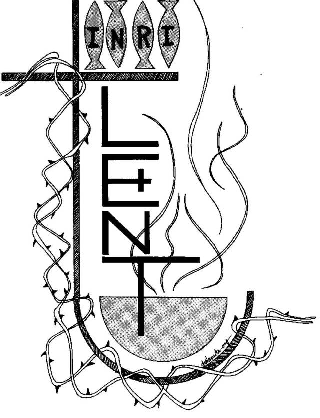 Clip Art Lent Cross Clipart