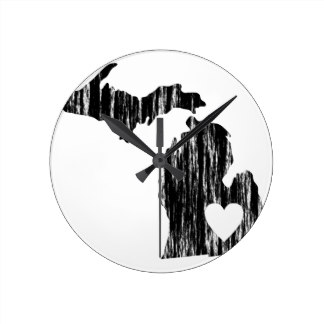 Detroit Michigan Wall Clocks | Zazzle