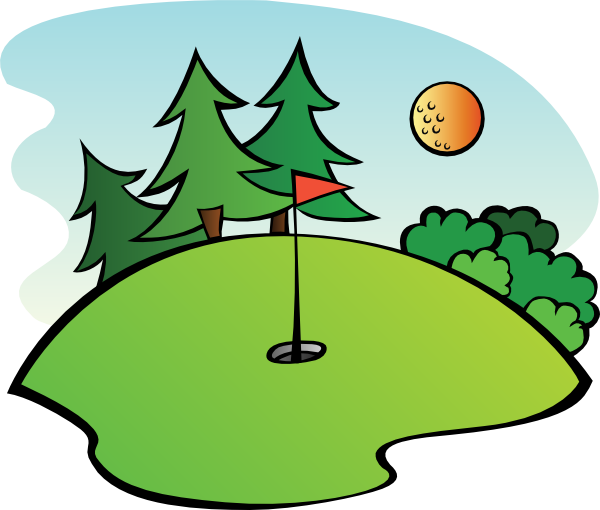 Golf Cartoon Clipart