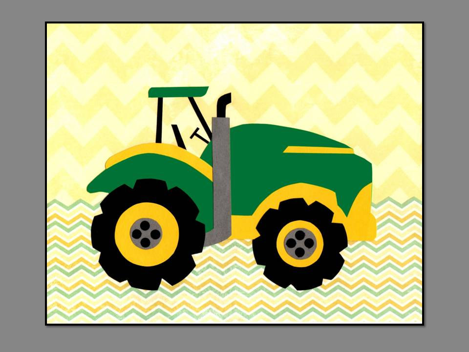 John Deere Tractor Clip Art - Tumundografico
