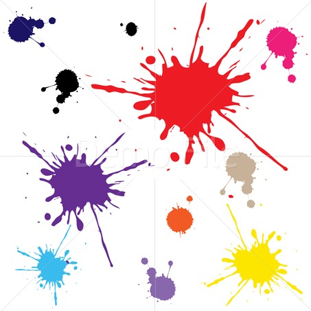 paint splatter clipart | Hostted