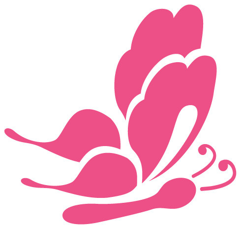 Garden Butterfly Stencil 2 for Painting - Contemporary - Wall ...