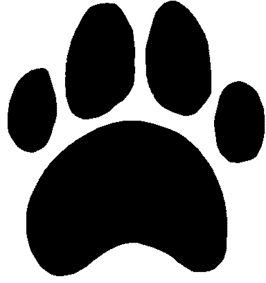 Bulldog Paw Print Template - ClipArt Best