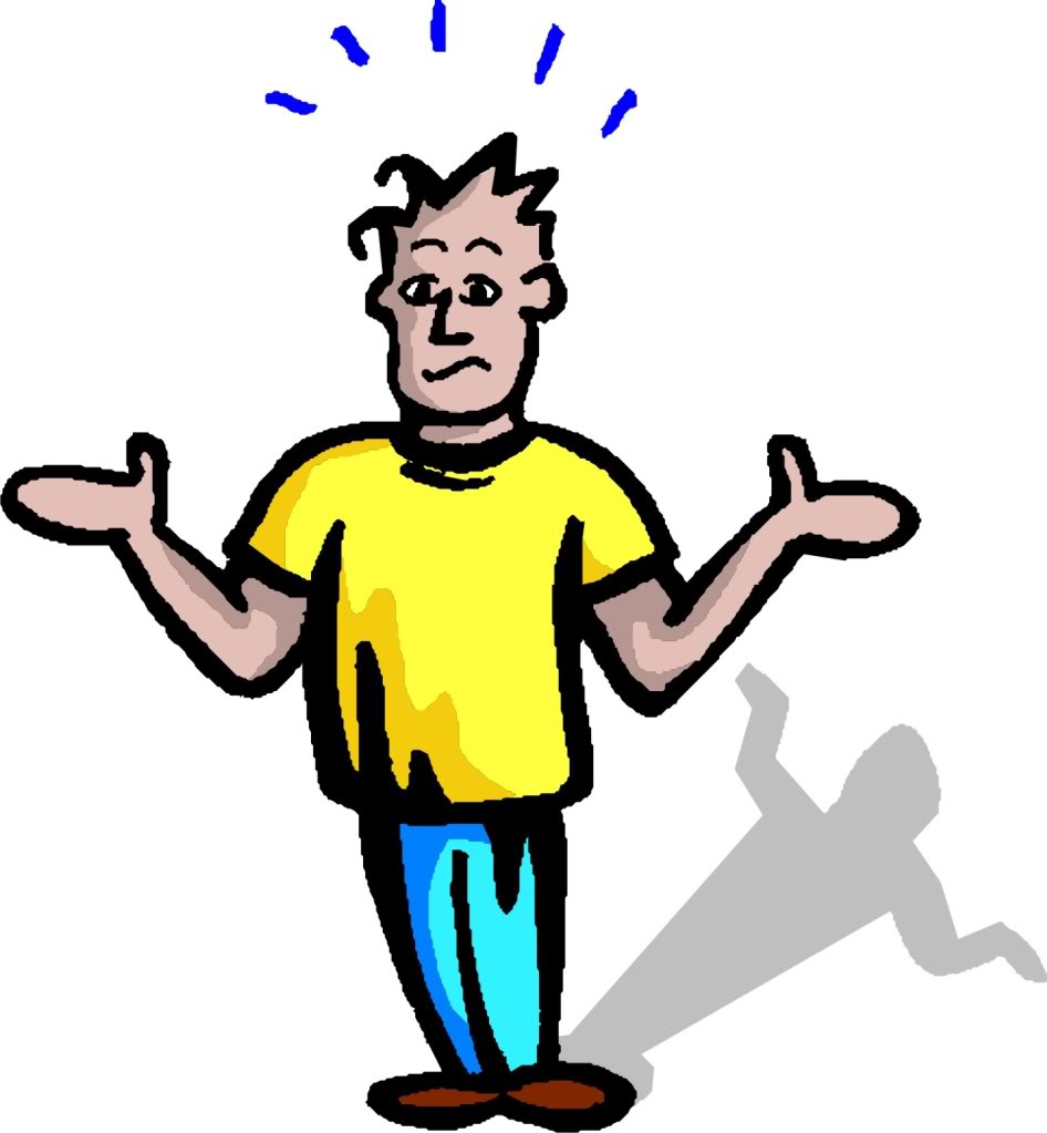 Confused Person Clipart - Tumundografico