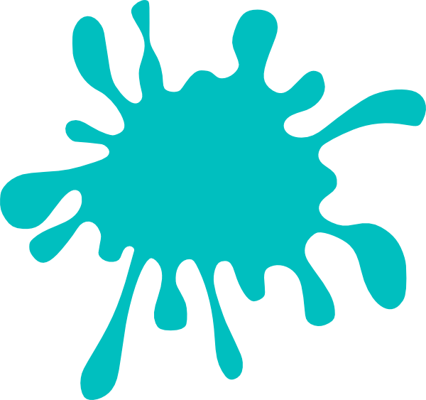 Color splatter clipart