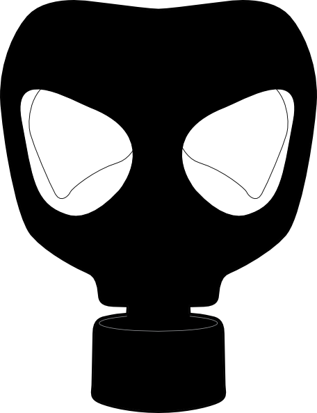 Gas mask clip art