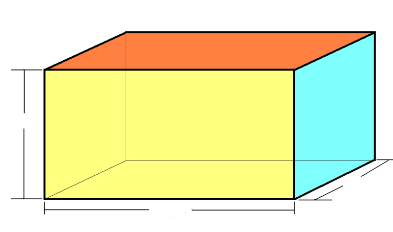 3d Rectangle Shape Clipart