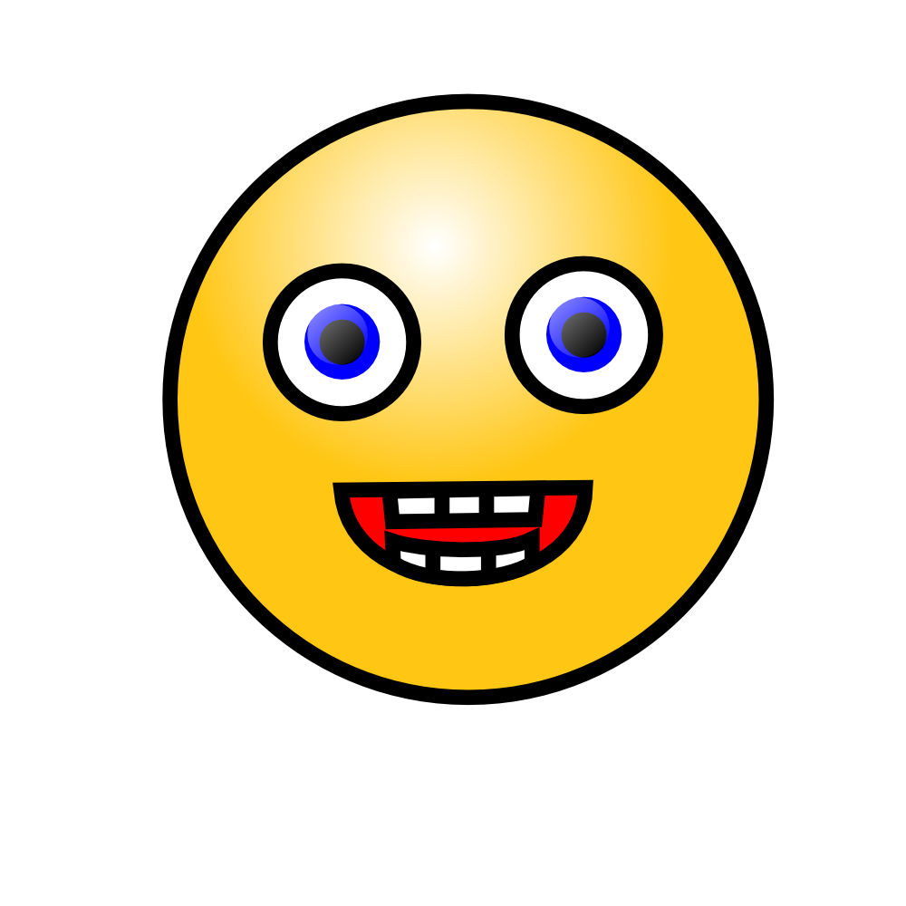 Clipart laughing face