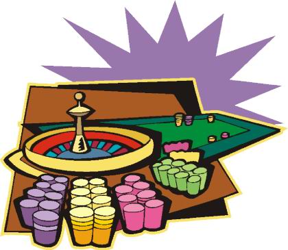 Gambling Explosion Clipart
