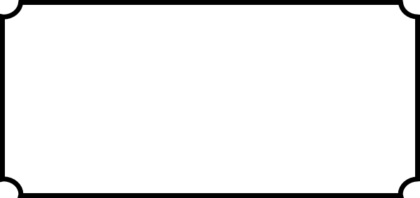 Blank ticket clipart