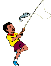 Kids Fishing Clipart - Free Clipart Images