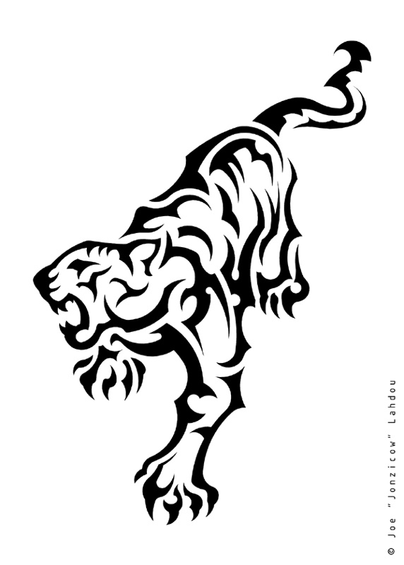 Tribal Tiger | Tribal Tiger Tattoo ...