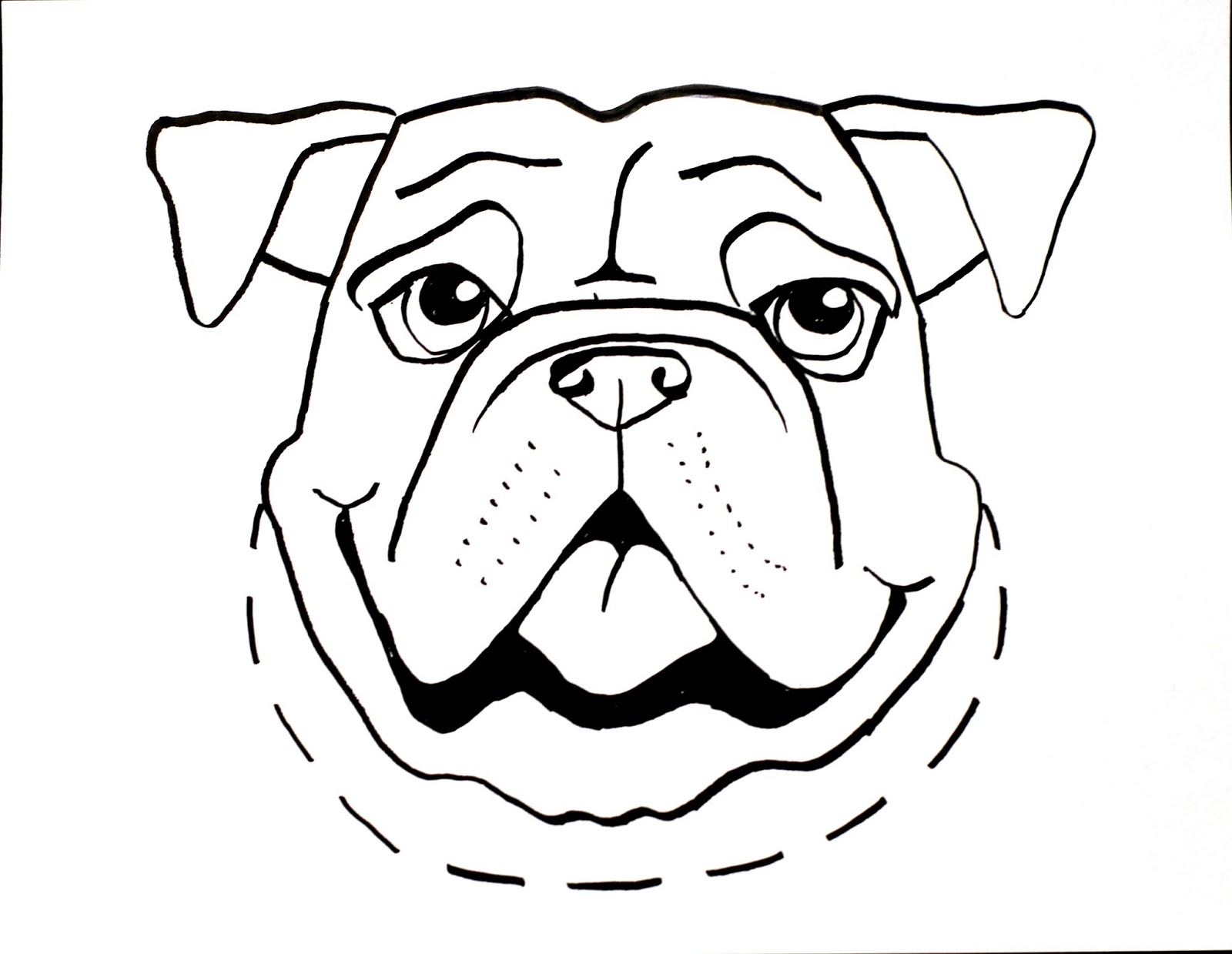 Line Drawing Of A Dog | Free Download Clip Art | Free Clip Art ...