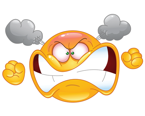 Angry Smiley - Facebook Symbols and Chat Emoticons