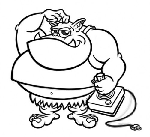 Cartoon Line Art | Free Download Clip Art | Free Clip Art | on ...