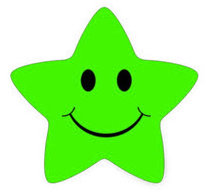 Smiley Symbol: 10 Amazing Colors of Star Smileys